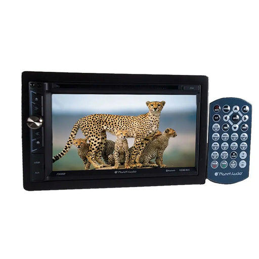 Planet Audio P9695B Double-DIN Stereo Receiver DVD Player 6.75 Touchscreen Planet Audio