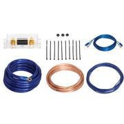 Planet Audio PAK0 0 Gauge Complete Amplifier Install Kit 1/0 AWG 0G Planet Audio