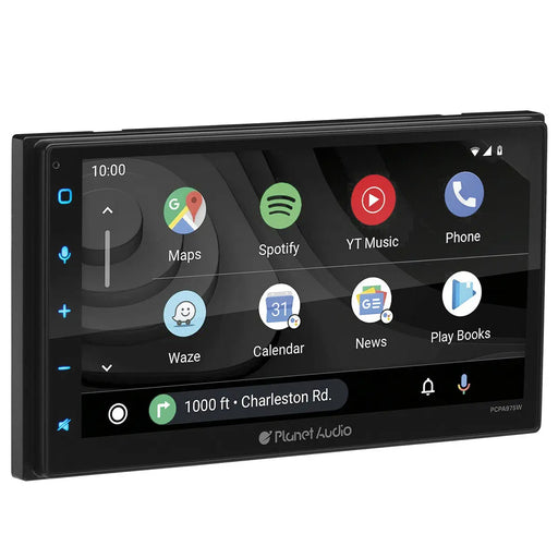 Planet Audio PCPA975W 6.75" Bluetooth Apple CarPlay Android Auto Car Audio Receiver Planet Audio