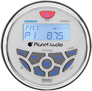Planet Audio PGR35B Marine Bluetooth Receiver + 2 Pair of 6.5" Speaker Planet Audio