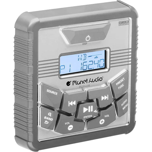 Planet Audio PGR42R Weatherproof UV Coated Marine Gauge Remote for PGR45B Planet Audio