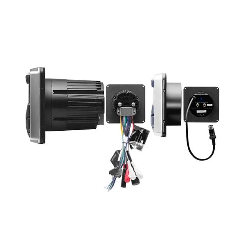 Planet Audio PGR45B Marine Gauge Bluetooth Radio Combo + PGR42R Remote Planet Audio