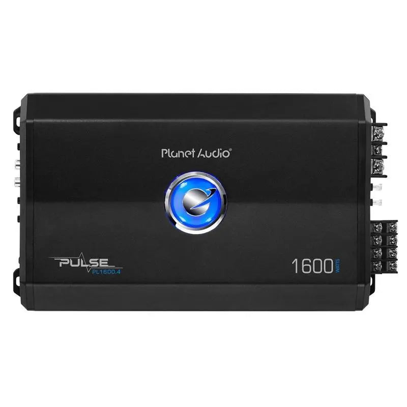 Planet Audio PL1600.4 4-Channel 1600W Power Car Amplifier with Remote Planet Audio