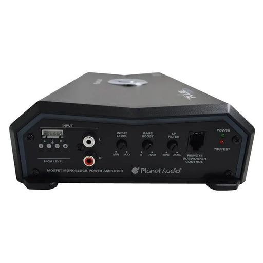Planet Audio PL2000.1M Monoblock 2000W Power Car Amplifier with Remote Planet Audio