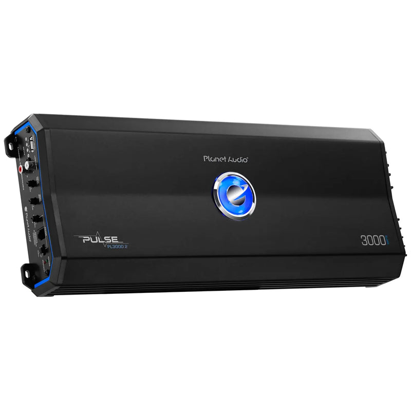 Planet Audio PL3000.2 2-Channel Class AB 3000W High Output Full Range Car Amplifier Planet Audio
