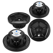 Planet Audio PM65B Black 2-Way 6.5" 200 Watts Marine Speaker Planet Audio