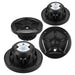 Planet Audio PM65B Black 2-Way 6.5" 200 Watts Marine Speaker Planet Audio