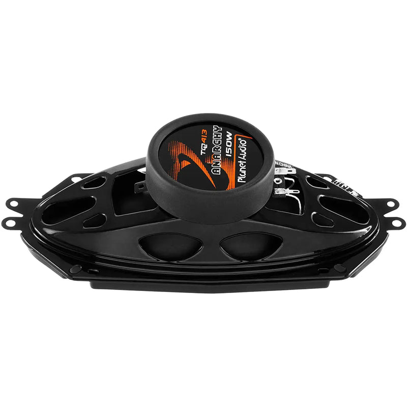 Planet Audio TQ413 4" x 10" 3-way 150 Watts Full Range Speakers (Pair) Planet Audio