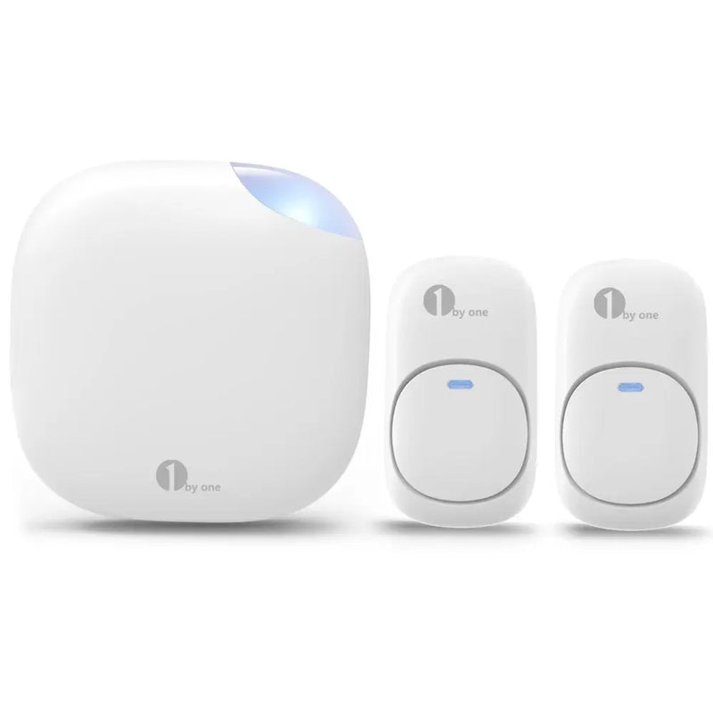 Plug and Play Two Doors Wireless Doorbell Chime 36 Melodies & 6 Adjustable Volume Levels Others