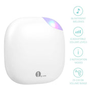 Plug and Play Waterproof Wireless Doorbell Chime Operating at 500 ft with 36 Melodies Others