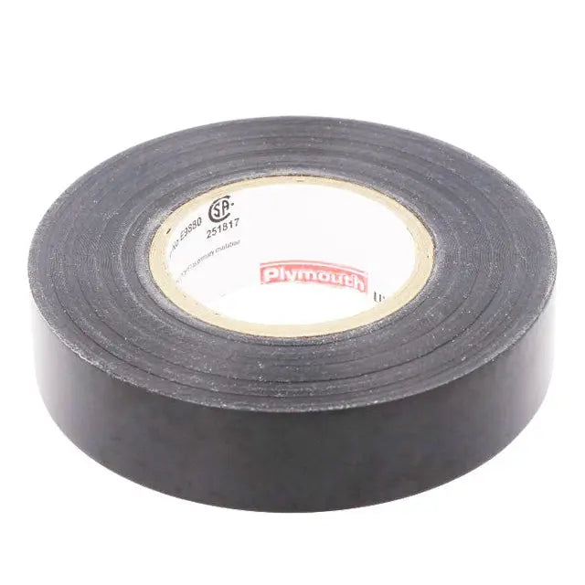 Plymouth Colored Vinyl Weather Resistant Electrical Tape 3/4" x 60' Plymouth