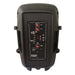Portable 8" Bluetooth DJ Speaker 4500W Max Power PA Loudspeaker with LED, Remote The Wires Zone