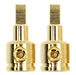 Power and Ground 1/0 to 4 Gauge Reducer for Car Audio Amplifier Installation (Pair) The Wires Zone