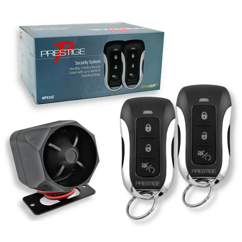 Prestige APS25Z Car Remote Keyless Entry Security Alarm System 800 ft. Range Prestige