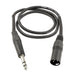 Pro Balanced Interconnect REAN XLR3 Male to 1/4-Inch TRS (3FT-30FT) 24 AWG Cable The Wires Zone