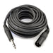 Pro Balanced Interconnect REAN XLR3 Male to 1/4-Inch TRS (3FT-30FT) 24 AWG Cable The Wires Zone