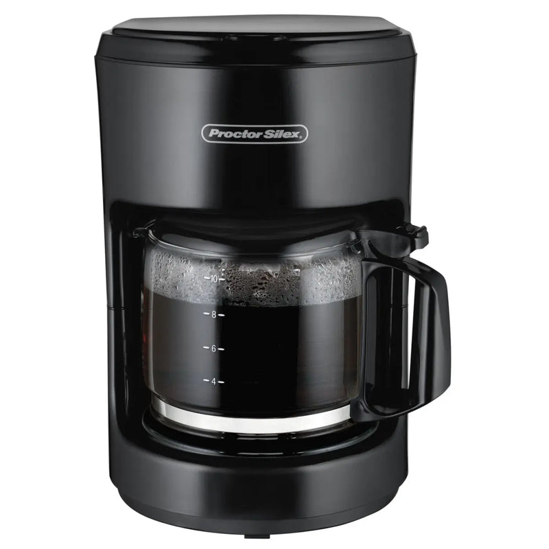 Proctor Silex 10-Cup Coffee Maker Auto Pause and Serve - Black (48321) Others