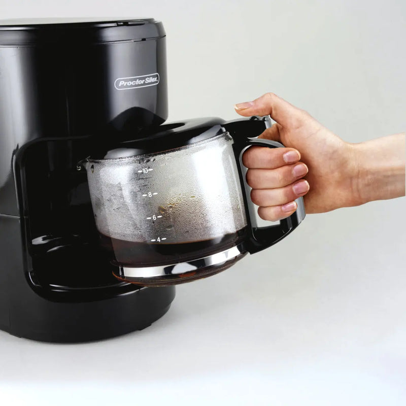 Proctor Silex 10-Cup Coffee Maker Auto Pause and Serve - Black (48321) Others