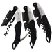 Professional Waiters Corkscrew Wine Key with Ergonomic Rubber Grip - Pack of 3 The Wires Zone