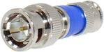 RG6 Dual Shield Coaxial to BNC Compression Type Connector (5-100 Pack) Logico