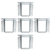 Raised 5/8" 1-Gang 16 GA Sheet Steel Square Galvanized Device Ring with 4" Square Cover Others