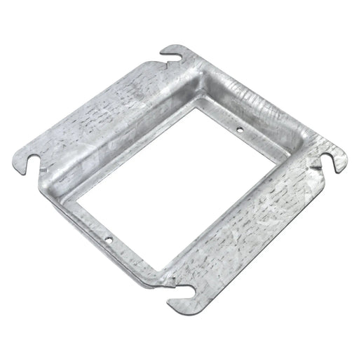 Raised 5/8" 1-Gang 16 GA Sheet Steel Square Galvanized Device Ring with 4" Square Cover Others