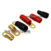 Raptor R038RT Mid Series Gold 1/0 Gauge 3/8" Ring Terminal (20/pack) Raptor