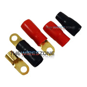 Raptor R038RT Mid Series Gold 1/0 Gauge 3/8" Ring Terminal (20/pack) Raptor