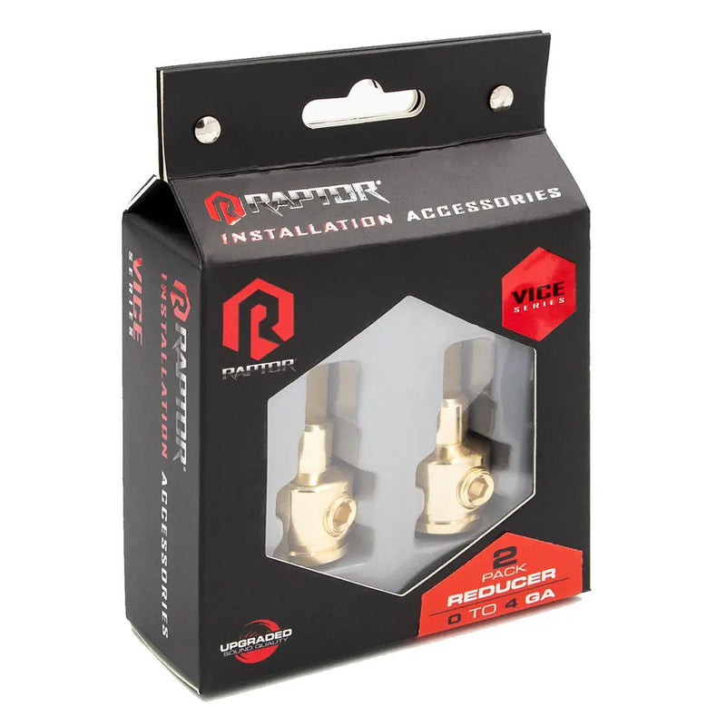 Raptor R3CR1 Vice Series 0 to 4 Gauge Reducer Nickel Power 2 Pack Raptor