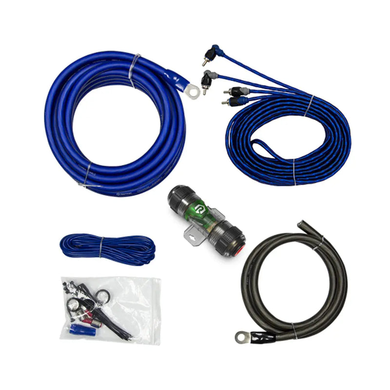 Raptor R4A4 - Mid Series 4 Gauge Amplifier Wiring Kit Spec Copper Clad Aluminum Raptor