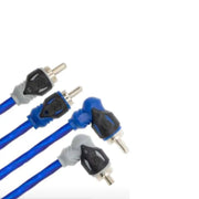 Raptor R4R174 MID Series 17 Ft. Dual Twist Audio RCA Interconnect Cable Raptor