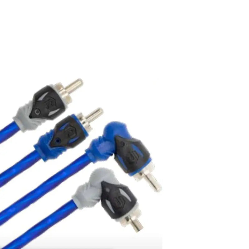 Raptor R4R174 MID Series 17 Ft. Dual Twist Audio RCA Interconnect Cable Raptor