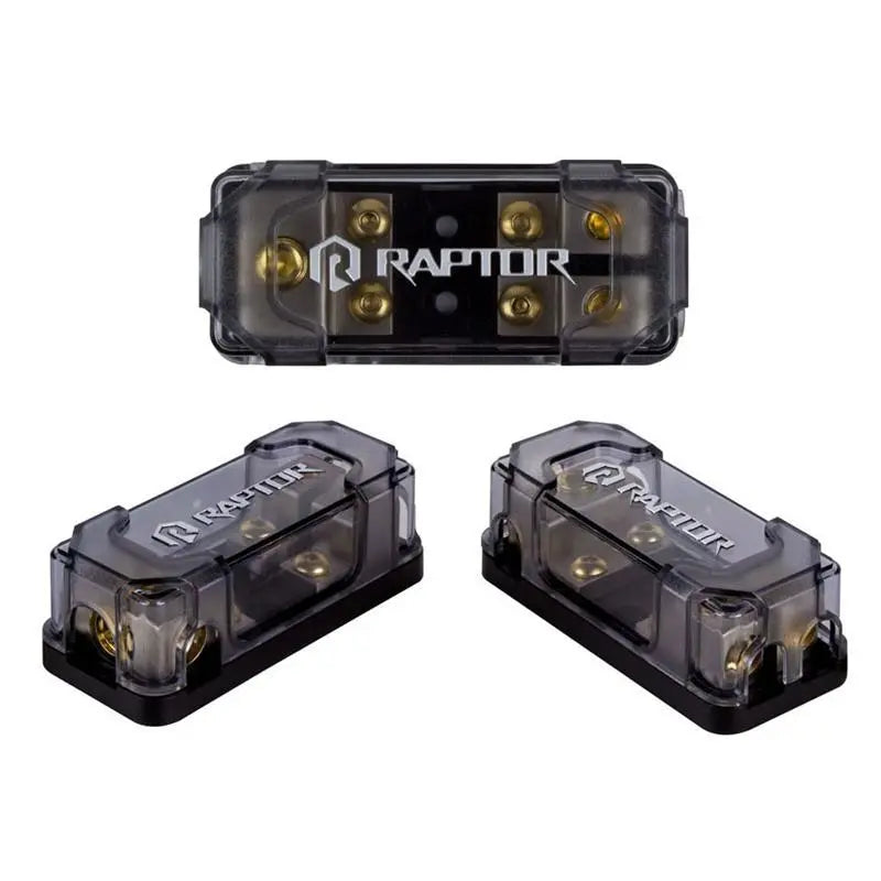 Raptor R52MANL 2-Position 1/0/4/8 Gauge MANL Fused Distribution Block Raptor