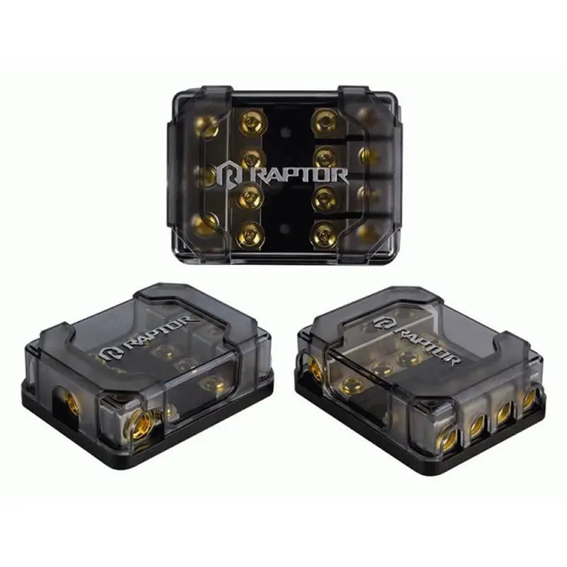 Raptor R54MANL 4-Position 1/0/4/8 Gauge MANL Fused Distribution Block ...