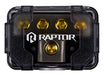 Raptor R5DB2 4-Position 1/0/4/8 Gauge Ground Distribution Block Raptor
