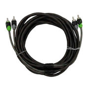 Raptor R5R6 6 Foot 2 Channel Car Stereo Dual Twist RCA Interconnect Cables Raptor