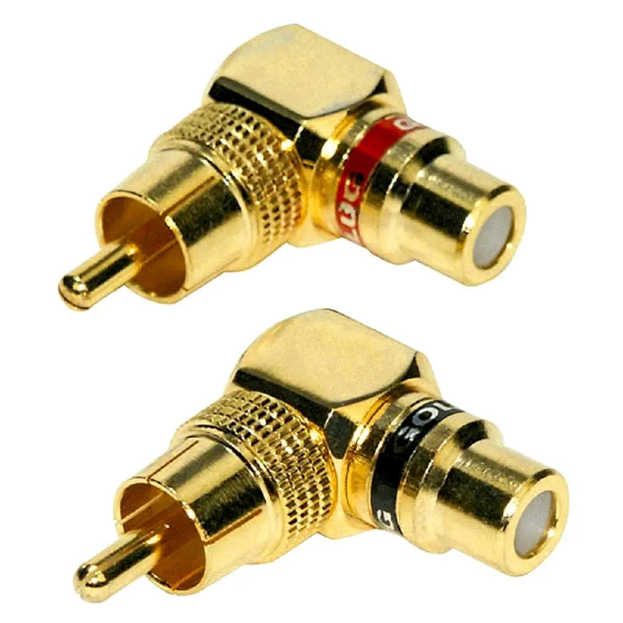 Raptor R5RCAMFR Pro Series Male to Female Right Angle Connector (1-5 Pair) Raptor