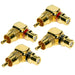 Raptor R5RCAMFR Pro Series Male to Female Right Angle Connector (1-5 Pair) Raptor