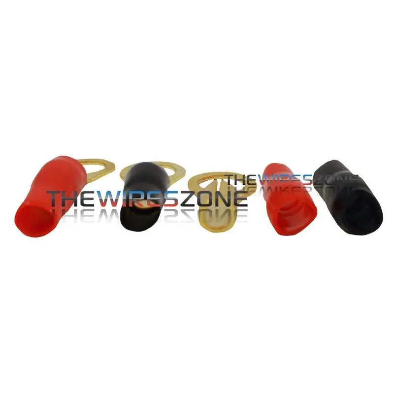 Raptor R838RT Mid Series Gold 8 Gauge 3/8" Ring Terminal (20/pack) Raptor
