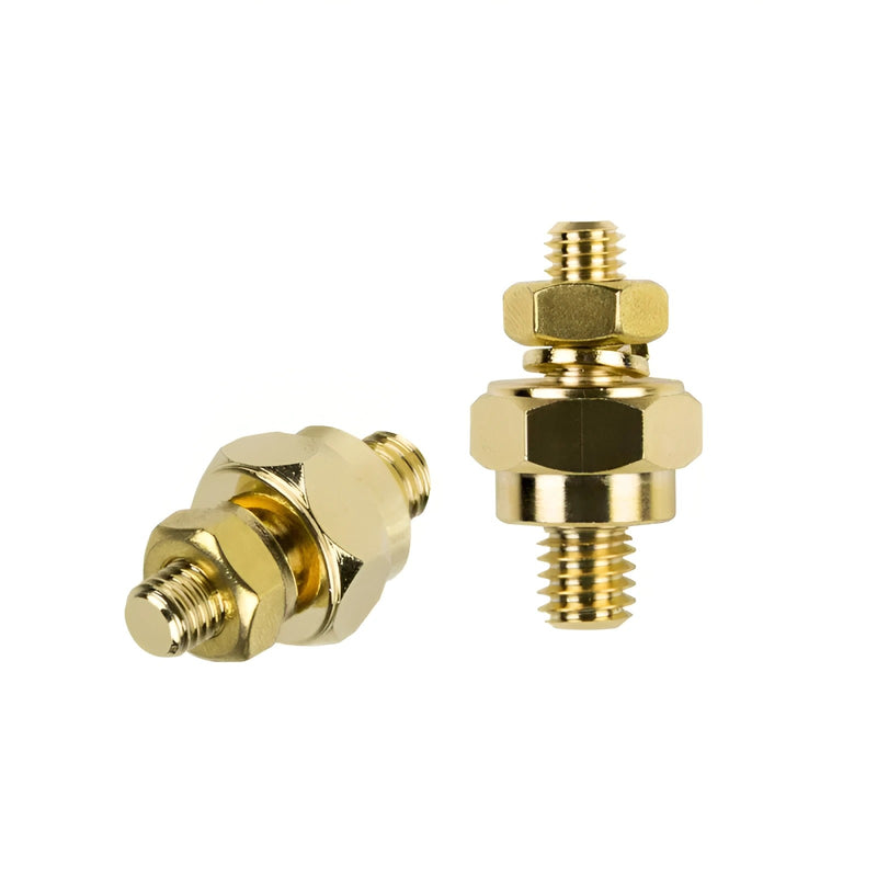 Raptor RGMS MID SERIES GM Side Post Battery Post Adaptor Short 24K Gold Plated (1pc) Raptor