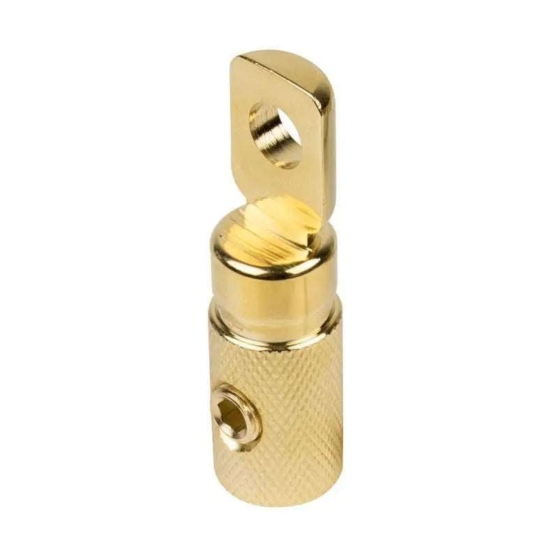 Raptor RT4HD Mid Series Gold Plated Heavy Duty 4 Gauge Ring Terminal Raptor