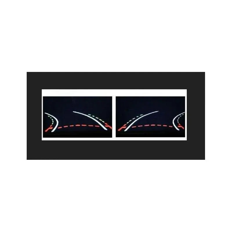 Rear View / Back-Up CMOS Cam Waterproof 135° View w/ Parking Guideline The Wires Zone