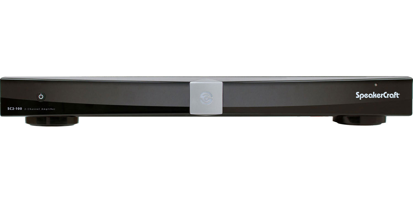 SpeakerCraft SC2-100 2 Channel Stereo Power Amplifier 400W RMS Bridged 8 Ohms