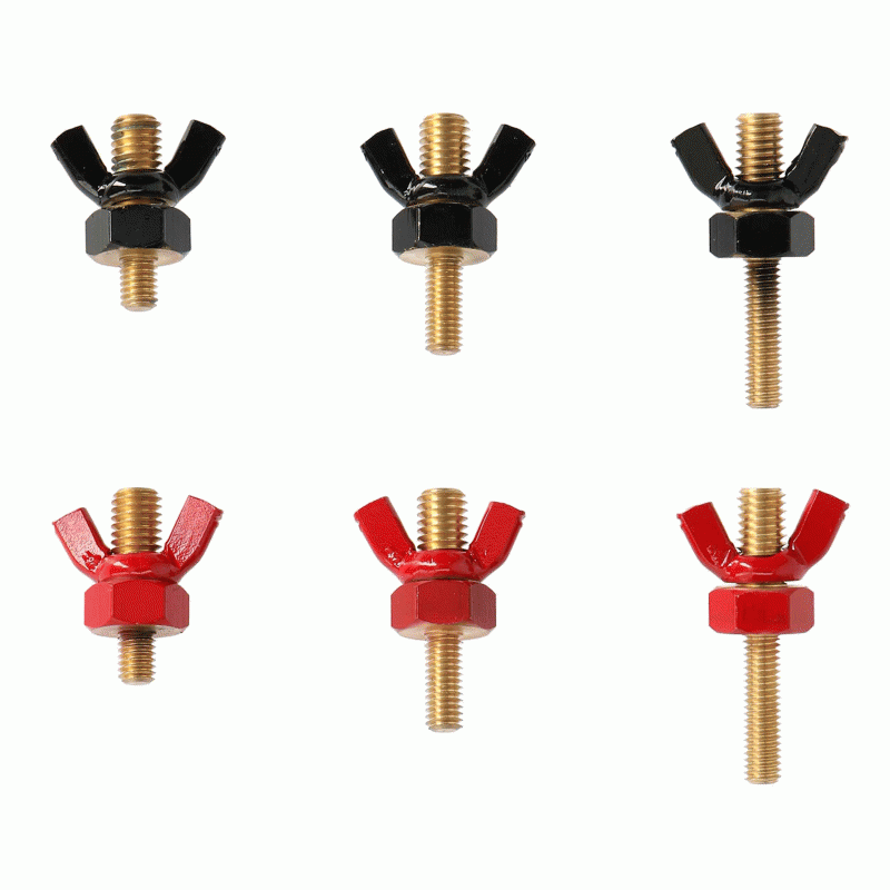 Shuriken SK-WN120 Positive/Negative Wingnut Power Terminal (3 Pairs)