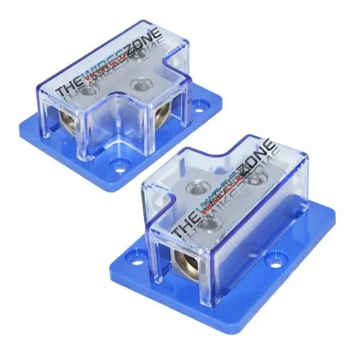 SPDP-1020 Platinum Series 1/0 Gauge Power Distribution Block – 1 Input, 2 Outputs, With Protective Cover 5 thumbnail image