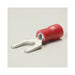 ST-116 Red 18/22 Gauge #8 Spade Terminal (100/pack) The Wires Zone