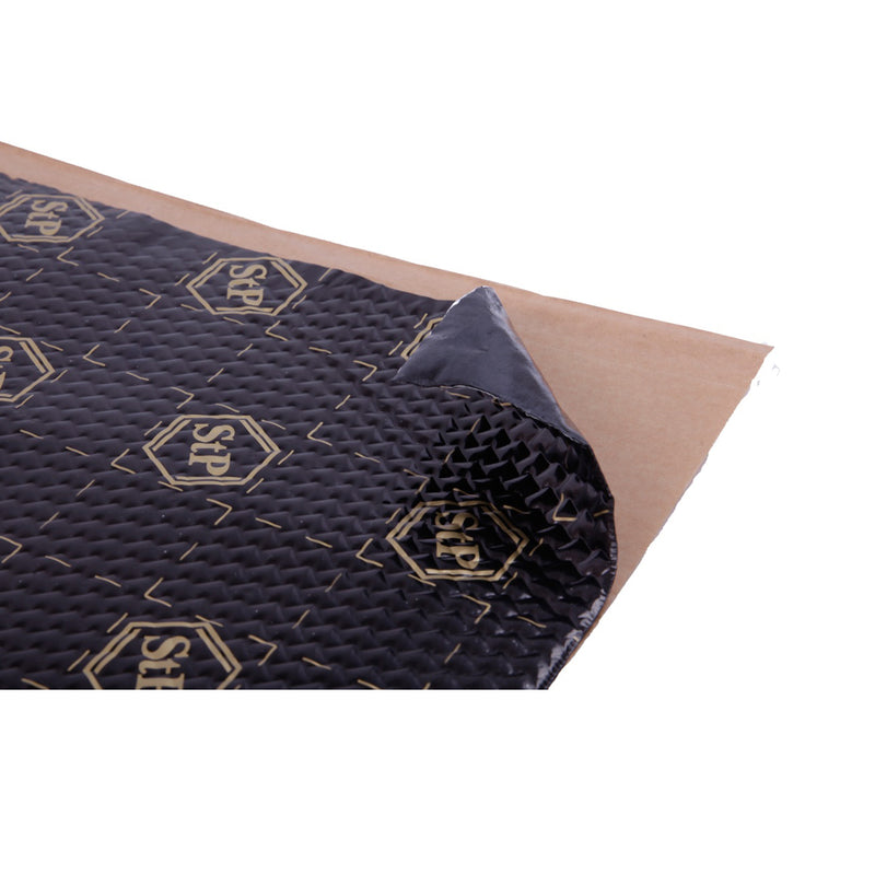Standartplast STP Black Gold 49 sqft 90 mil Sound Noise Control Adhesive Car Butyl Material
