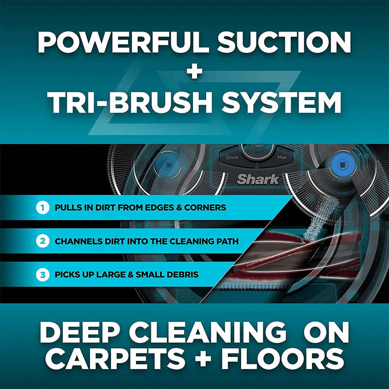 Shark RV750 ION Robotic Vacuum Wi-Fi Connected w/ Alexa Multi-Surface Cleaning Shark