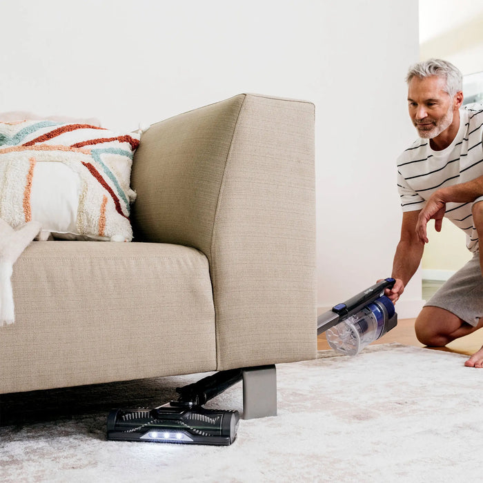 Shark ix141 Cordless Pet Stick Vacuum with LED Headlight Blue Iris (Refurbished) Shark