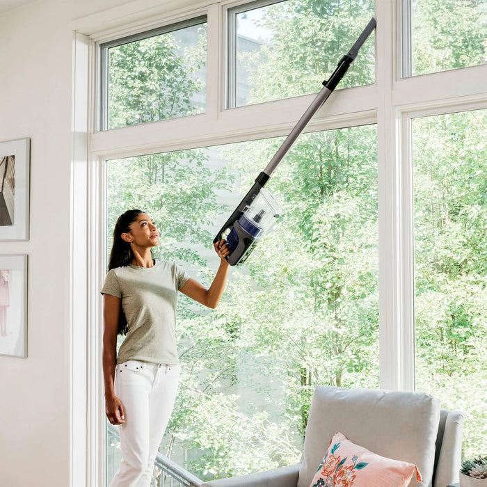 Shark ix141 Cordless Pet Stick Vacuum with LED Headlight Blue Iris (Refurbished) Shark